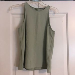 Sage Green Everlane Tank Top, Size 00